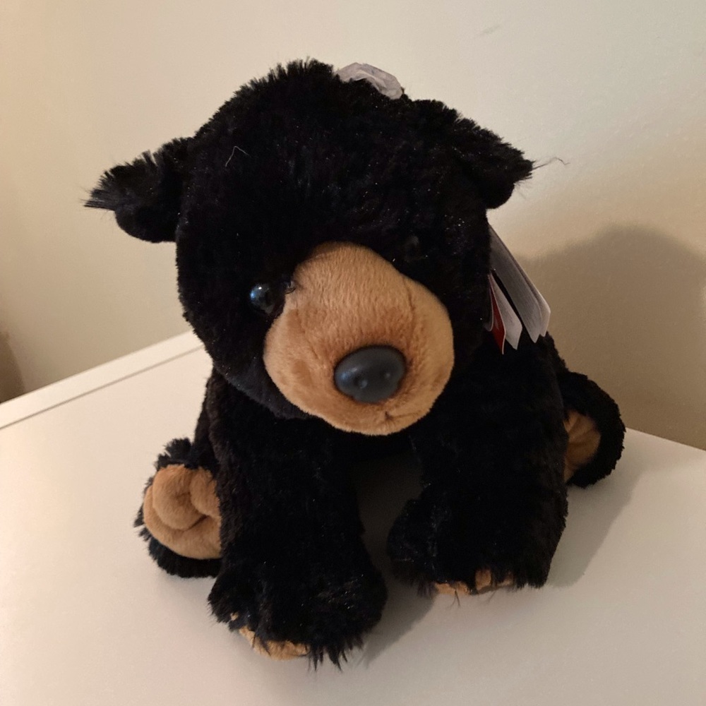 NWT Black Bear Stuffed Animal